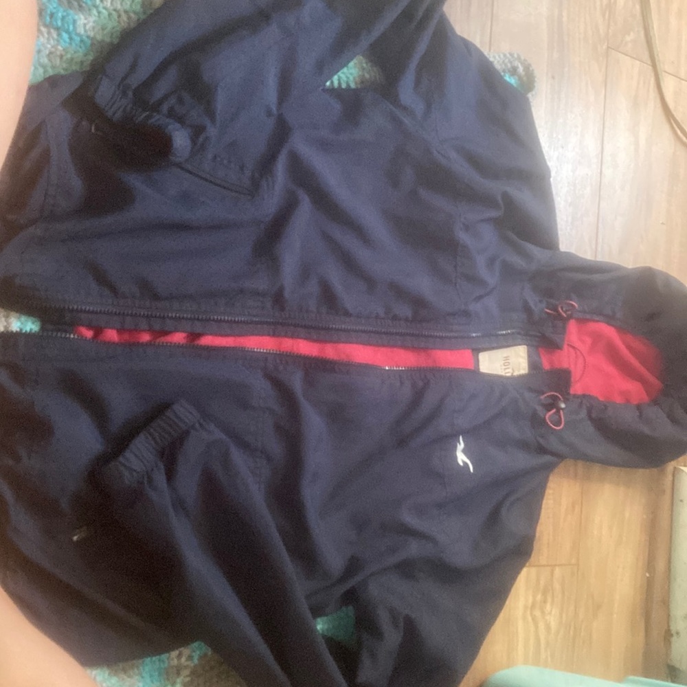 Hollister light spring windbreaker